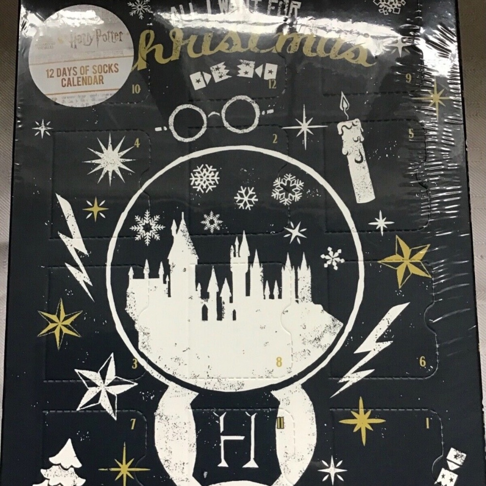 Wizard World Harry Potter Socks Advent Calendar